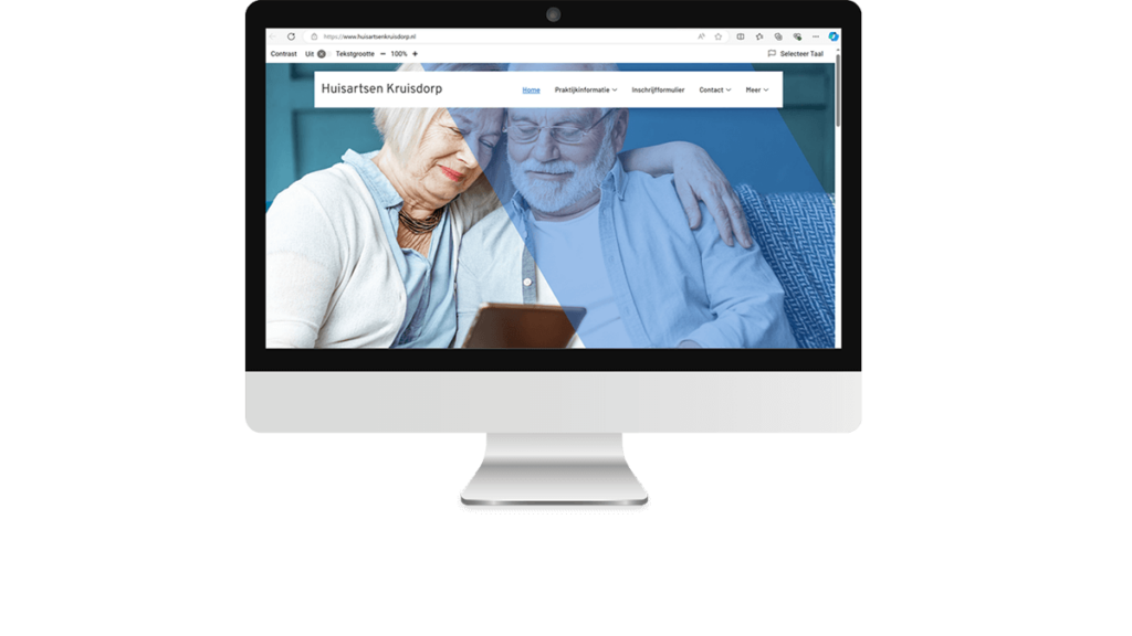 praktijkwebsitevoorbeeld