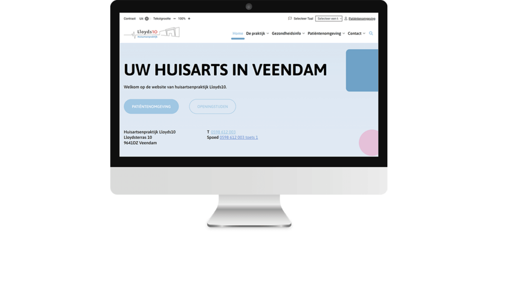 praktijkwebsitevoorbeeld